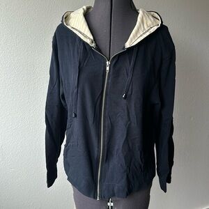 Top Thread jacket Navy and Yellow Nautical size Medium Cotton Athleisure